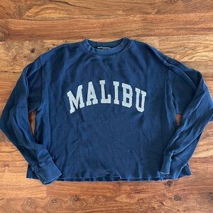Brandy Melville Malibu long sleeved top